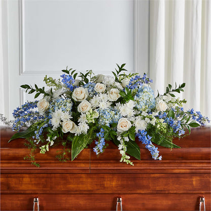 Timeless Essence Casket Spray – SOUTHERN TRADITIONS FLORAL & GIFTS, Swainsboro GA