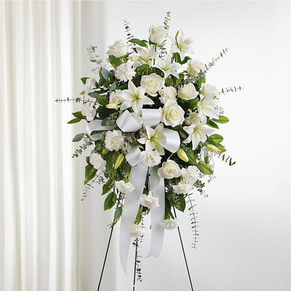 With Care Standing Spray – SOUTHERN TRADITIONS FLORAL & GIFTS, Swainsboro GA