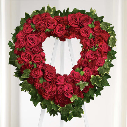 Wholehearted Standing Spray – SOUTHERN TRADITIONS FLORAL & GIFTS, Swainsboro GA