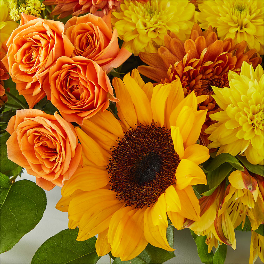 Autumn Harmony Centerpiece – SOUTHERN TRADITIONS FLORAL & GIFTS, Swainsboro GA