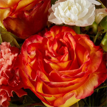 Apricot Glow Bouquet – SOUTHERN TRADITIONS FLORAL & GIFTS, Swainsboro GA