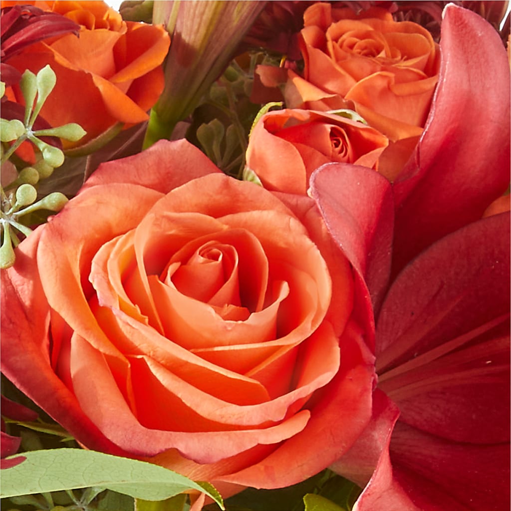 Crimson Leaves Bouquet – SOUTHERN TRADITIONS FLORAL & GIFTS, Swainsboro GA