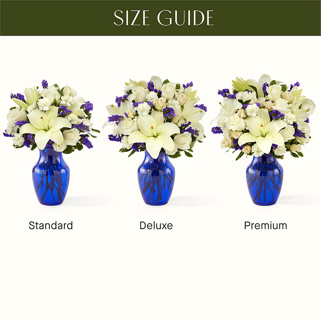 Sapphire Rush Bouquet – SOUTHERN TRADITIONS FLORAL & GIFTS, Swainsboro GA